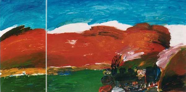 Kohnge- Diptych painting